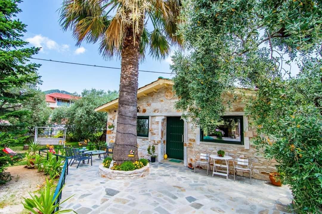 Kastro Stone House Vila Skála Potamiás Exterior foto